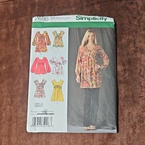 Simplicity Designs By Karen 2690 UNCUT